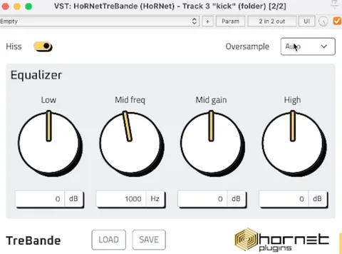 HoRNet TreBande Plugin Interface